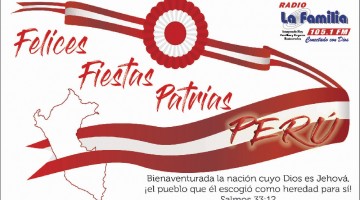 Feliz Aniversario Perú